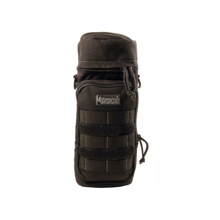 Maxpedition Flaschenhalterung - Farbe Schwarz - für bis zu 1,5 Liter Flasche - Nr. 8682