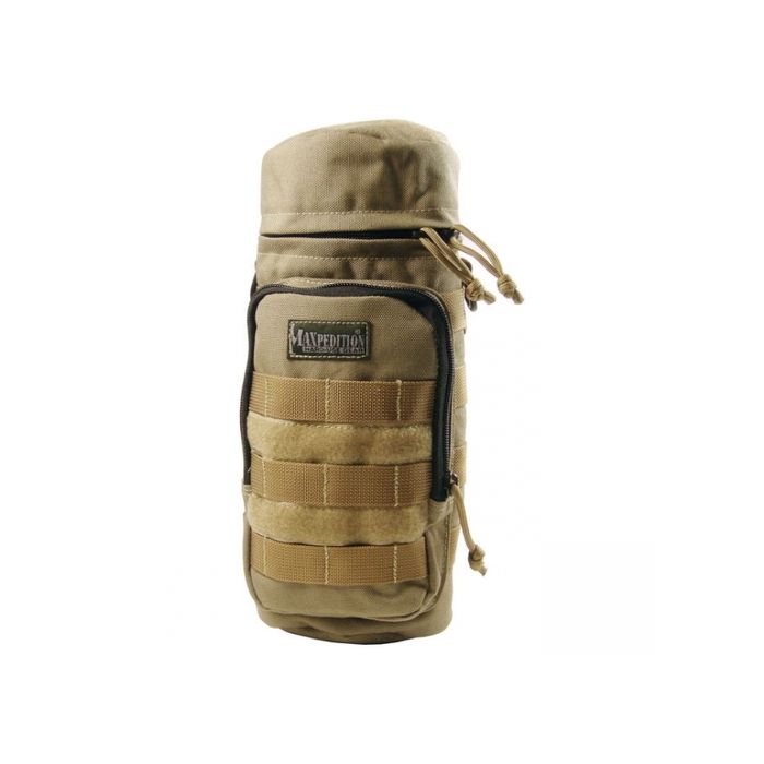 Maxpedition Flaschenhalterung - Farbe Khaki-Foliage - für bis zu 1,5 Liter Flasche - Nr. 8686