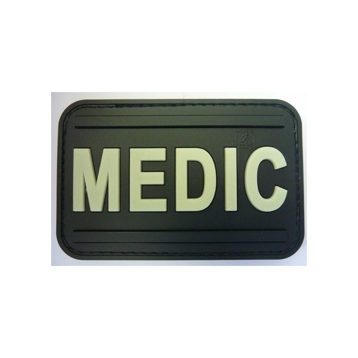 Rubber Patch MEDIC - Nachtleuchtend - Nr. 9027
