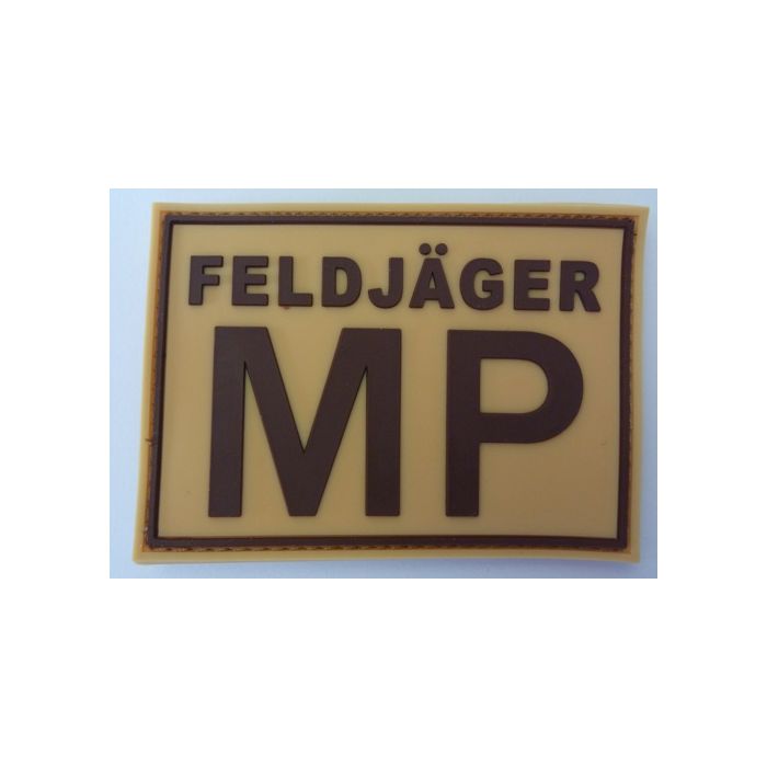 Rubber Patch Feldjäger Desert - Nr. 9049