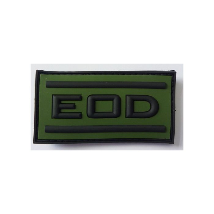 Rubber Patch EOD Olivgrün - Nr. 9054