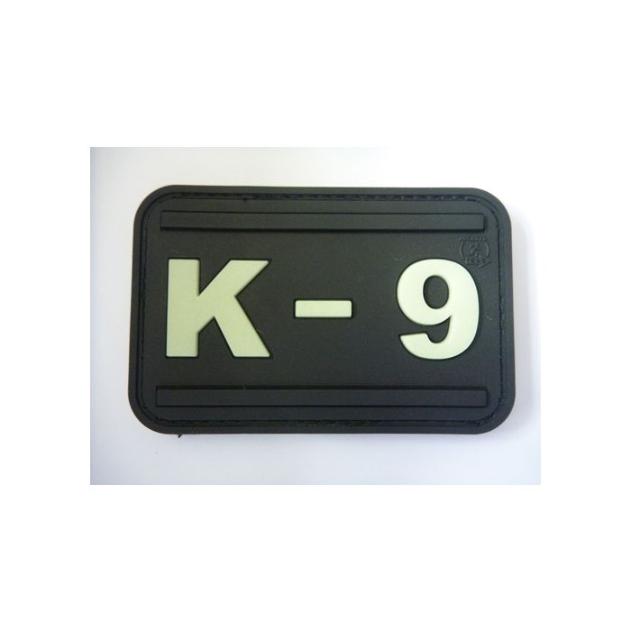 Rubber Patch K-9 - Nachtleuchtend - Nr. 9055