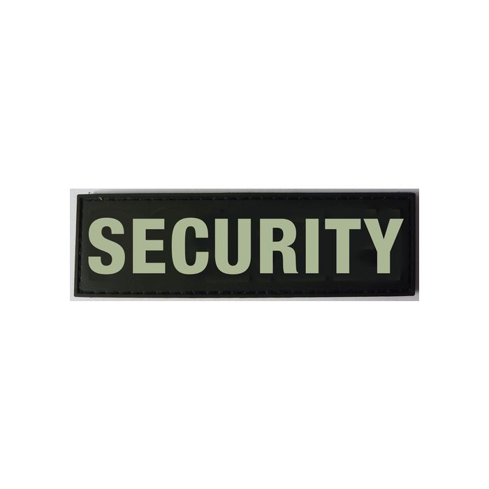 Rubber Patch SECURITY Nachtleuchtend