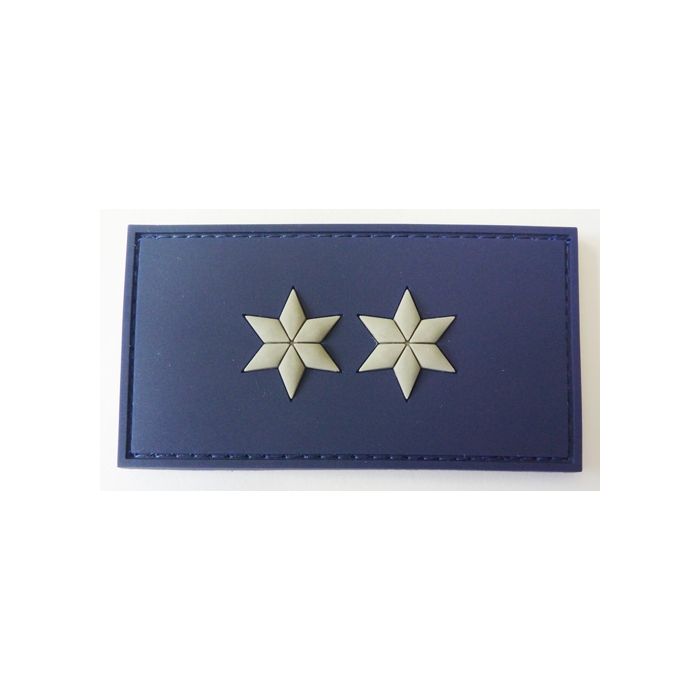 Rubber Patch 2 Sterne - Polizeioberkommissar - 