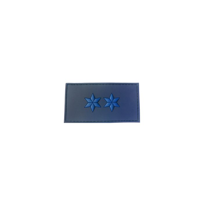 Rubber Patch Polizeimeister 2 Sterne