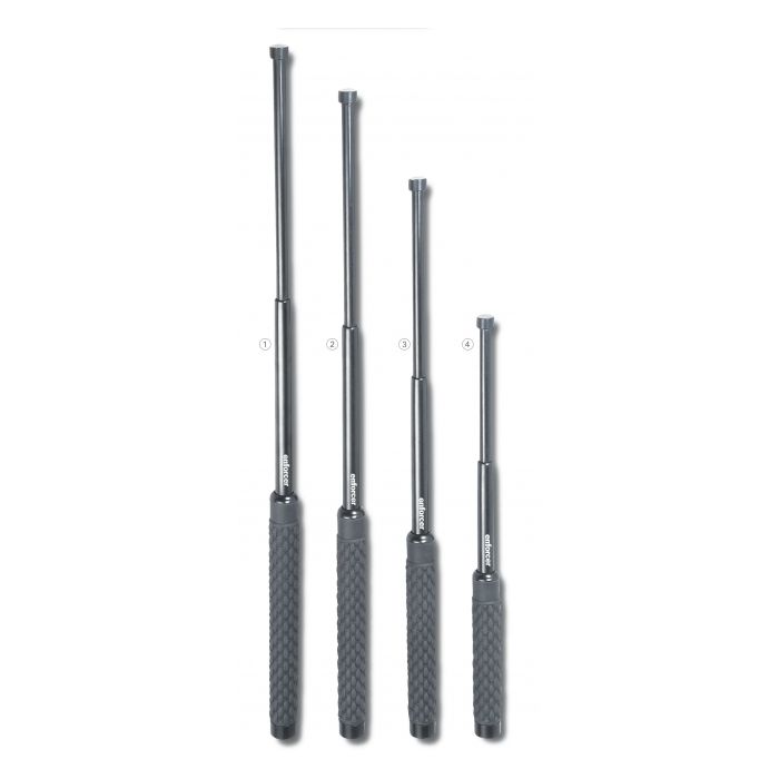 enforcer 3-teilige Expandable Batons - Teleskopschlagstock 16" - inklusive höhenverstellbaren Nylon-Steckholster - Nr. 9530