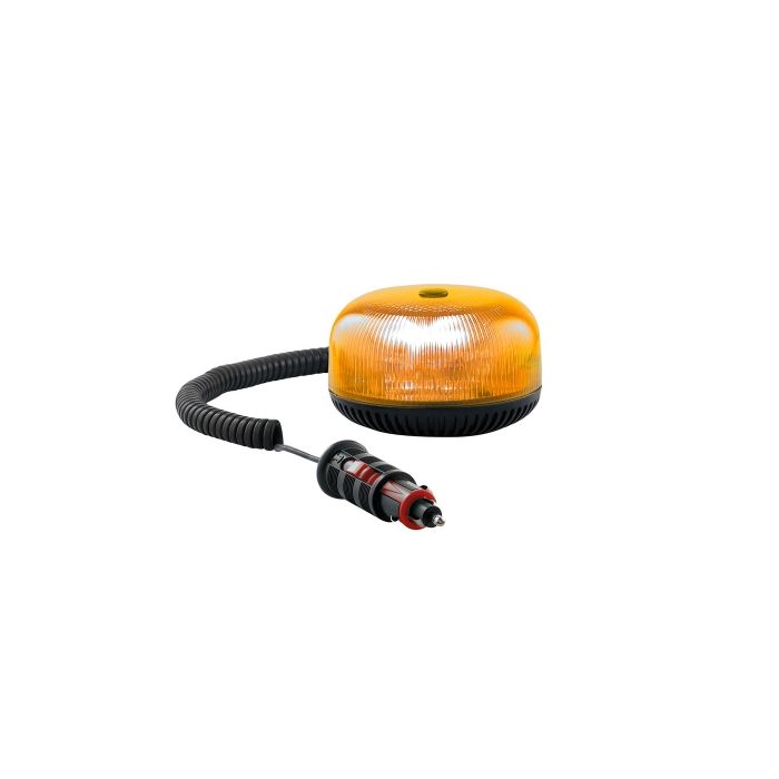 LED Blitzsignalgerät rund - Gelblicht - Zulassung gemäß REG 65 ECE ONU mit Nr. TA1 E3 00 7105 - Schutzklasse: IP 66 - DIN B1 Ausführung - Nr. 9796
