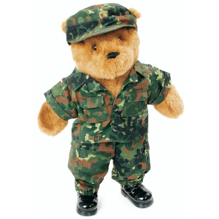 Bundeswehr Bär - flecktarn