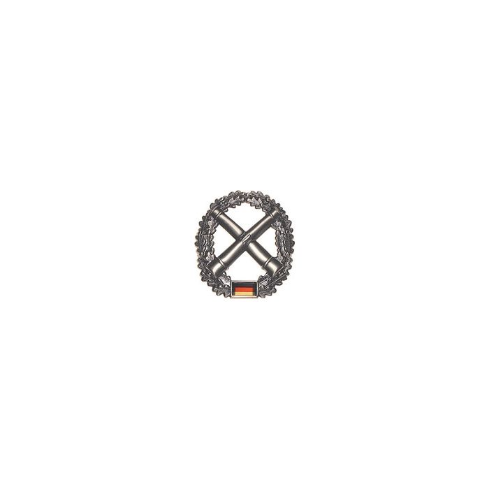 Barettabzeichen Artillerie - ORIGINAL - aus Metall - Nr. BW3602C