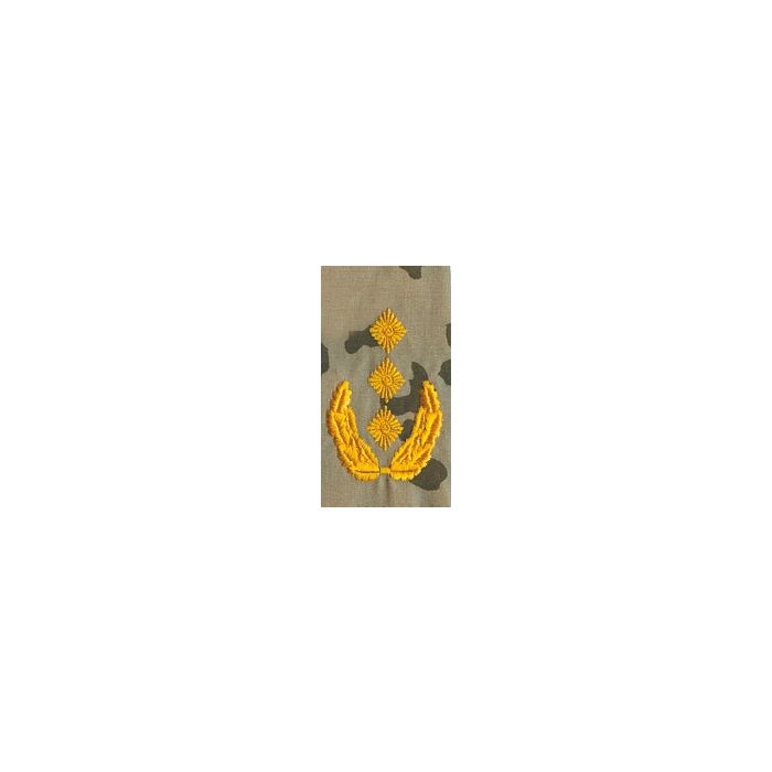 Rangschlaufen - Generalleutnant - tropentarn - Paar - Nr. BW3682