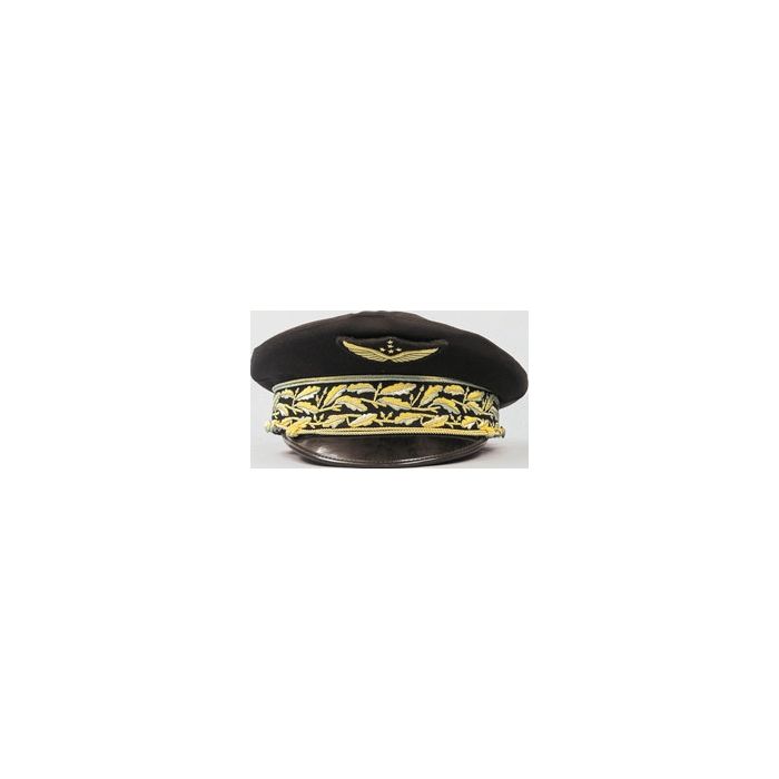 Französische Generalsmütze der Luftwaffe - ORIGINAL - Handstickung - Nr. FR4501