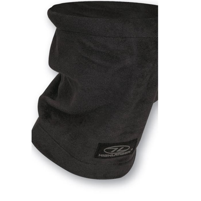 Fleece Nackenwärmer / Loop-Schal-Schwarz