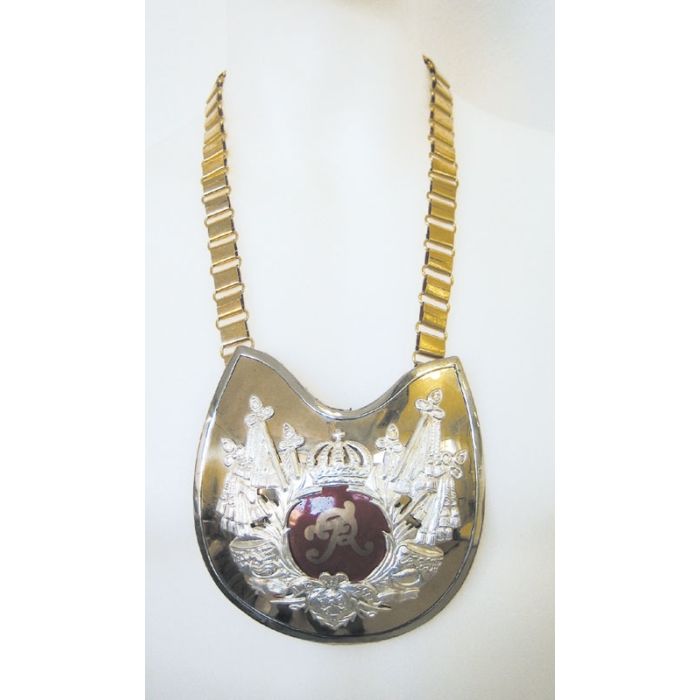 Ringkragen GdC - REPRO Offizier - Mit Messingkette - Nr. HE4568