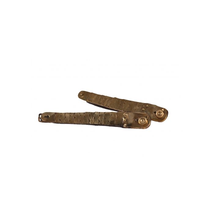 Schuppenkette Modell 1891 - für Mannschaftspickelhaube - mit 2 Knöpfen 91 - Nr. HE4581