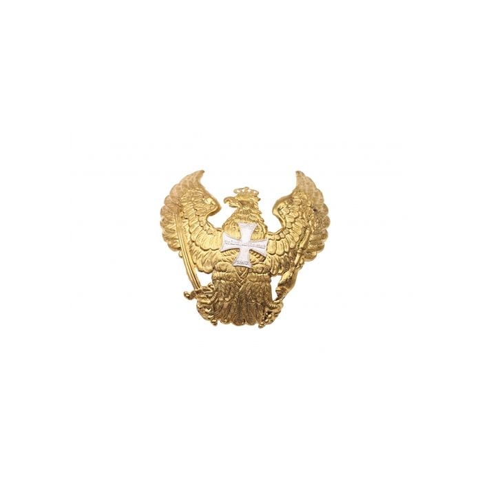 Pickelhauben-Adler - Gold - für Dragoneroffiziere der Reserve - Nr. HE4588
