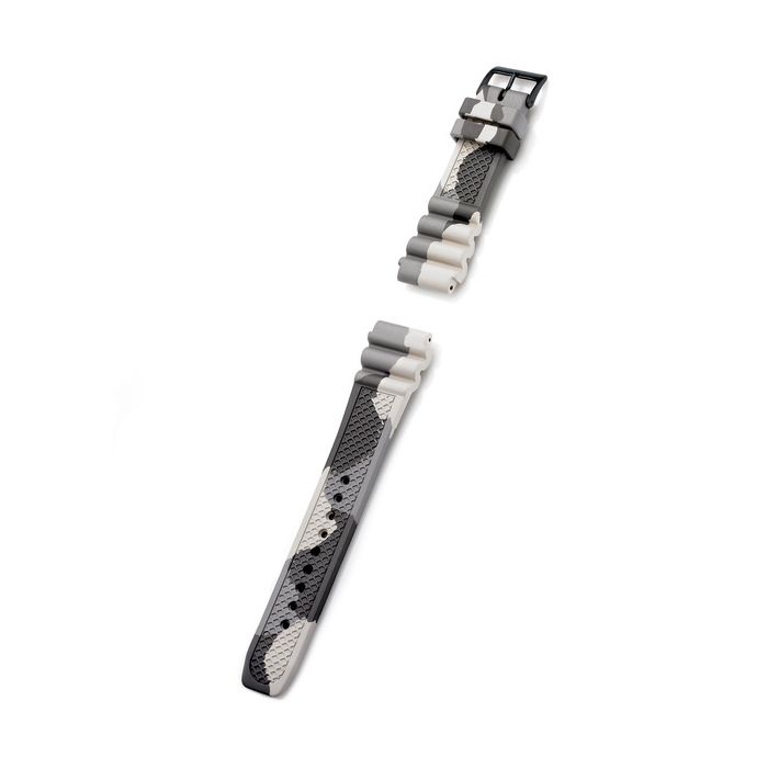 KHS-Uhrenarmband Taucherband Camouflage 22mm