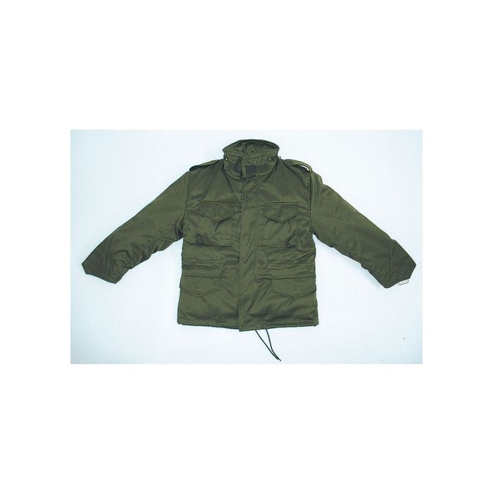 Kinder US Feldjacke M65 - Oliv - mit heraustrennbarem Futter - Nr. KI4212