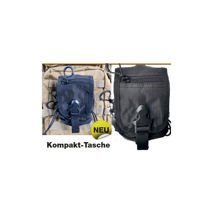 Kompakt-Tasche Schwarz