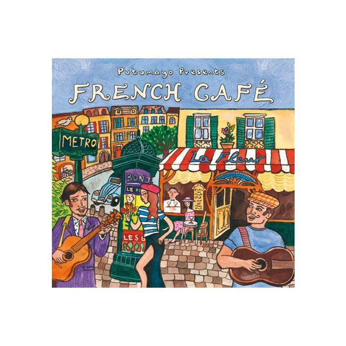 CD French Cafe -  französische Chansons / Instrumental - Nr. LE4056