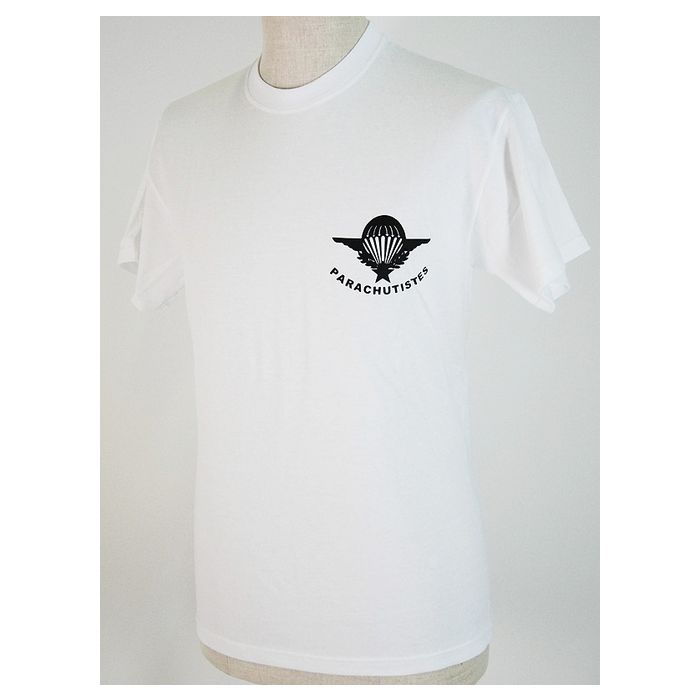 T-Shirt "PARACHUTISTES" - weiß
