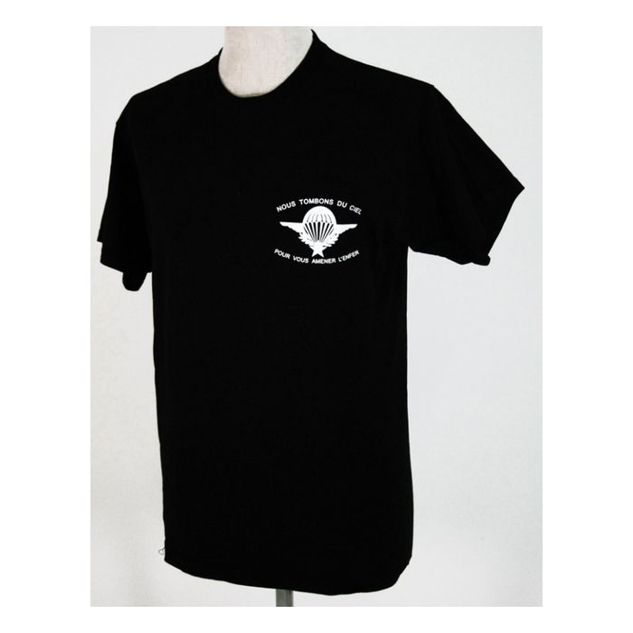 T-Shirt "Nous tombons du Ciel" - schwarz