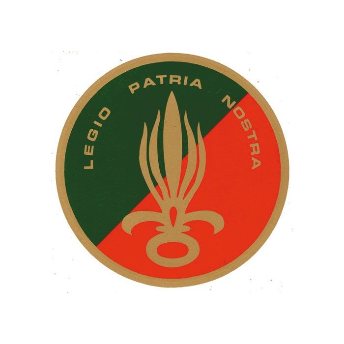Aufkleber - Legio Patria Nostra - Durchmesser 9 cm - Nr. LE4321