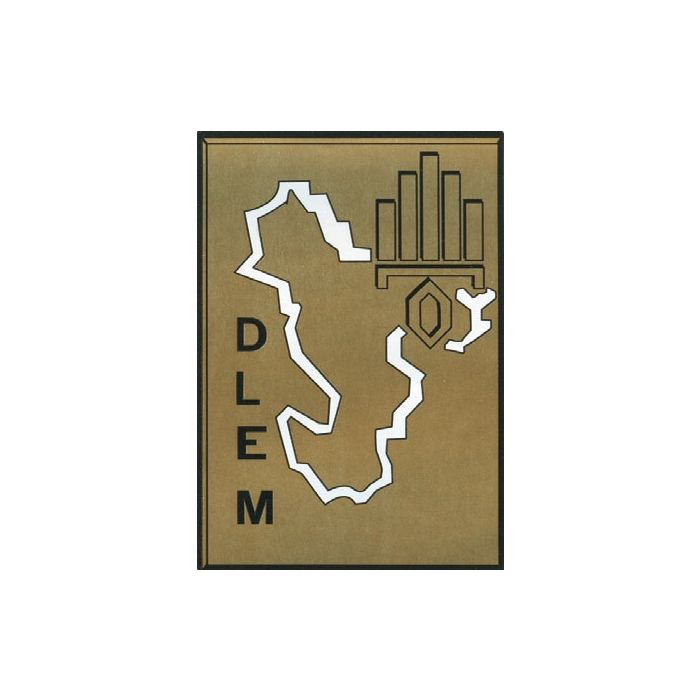 Aufkleber - DLEM - Höhe 10 cm - Nr. LE4331
