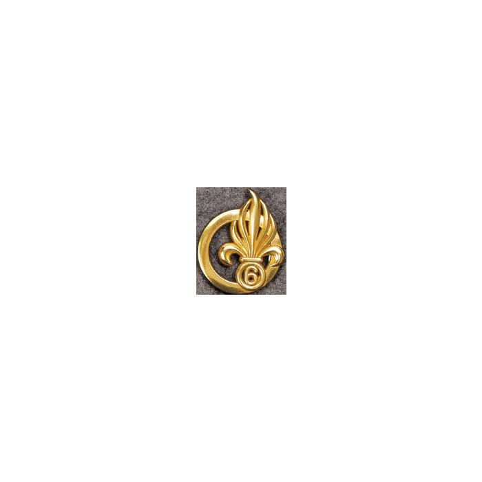 6 RE - Original Barettabzeichen der Legion - Nr. LE4837