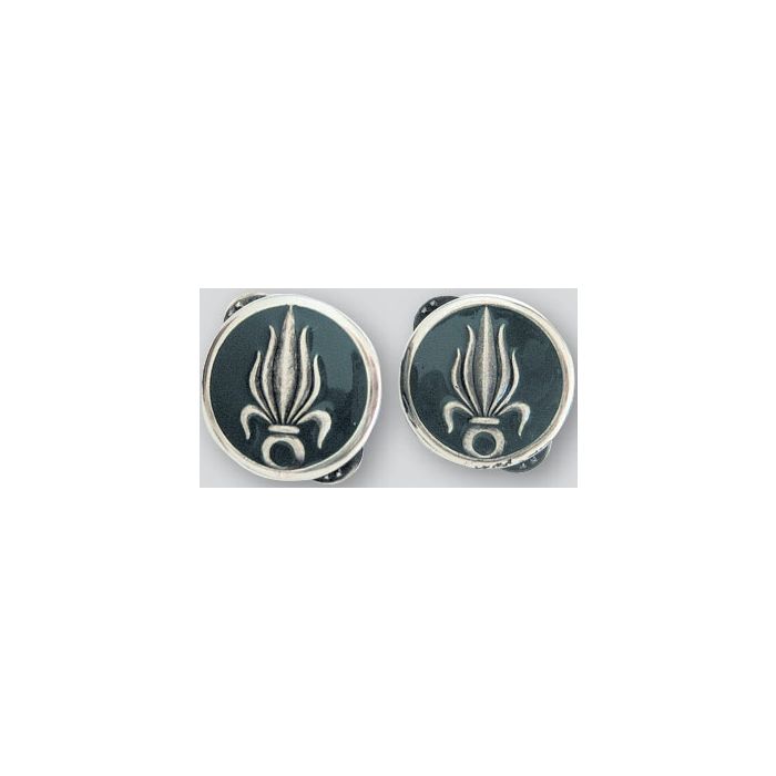 Kragenabzeichen Legion - Silber - aus Metall - Nr. LE4878