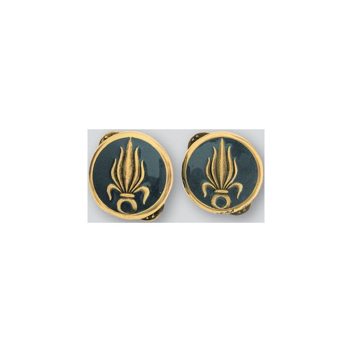 Kragenabzeichen Legion - Messing - aus Metall - Nr. LE4879