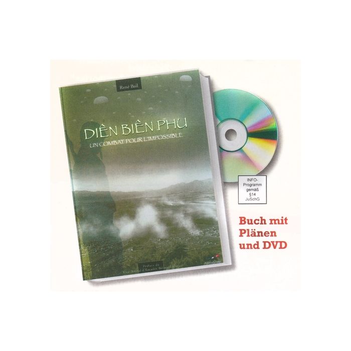 Diên Biên Phu - Buch auf Franzosisch mit Plännen und DVD