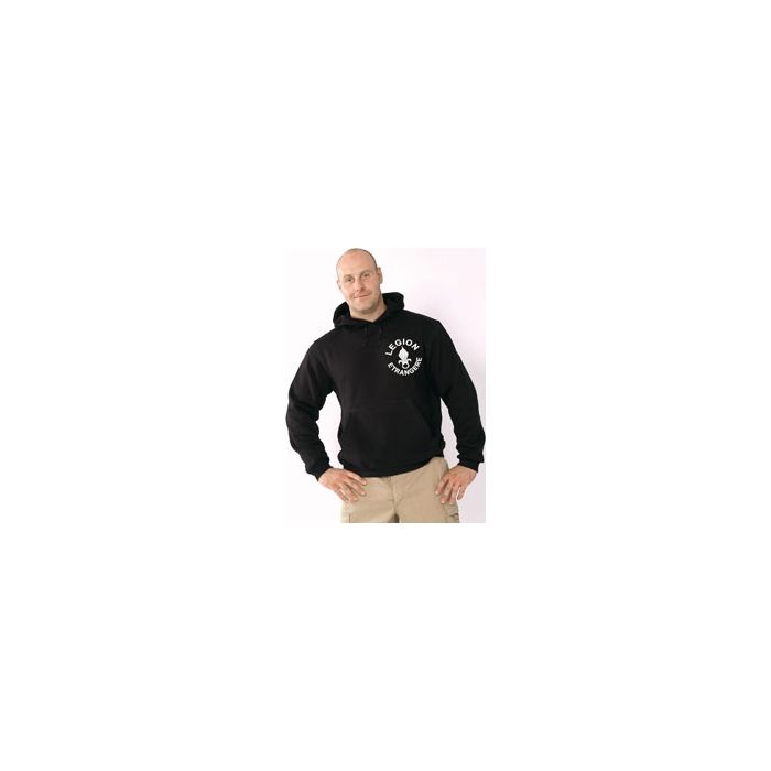 Kapuzenpulli Legion Etrangère - SCHWARZ