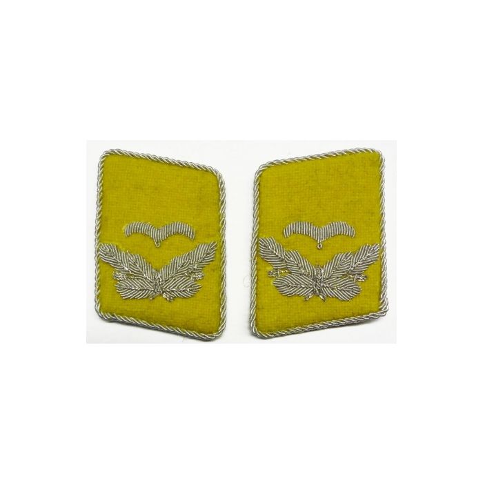 Leutnant auf gelb - Kragenspiegel der Luftwaffe - REPRO - Art. LW4864