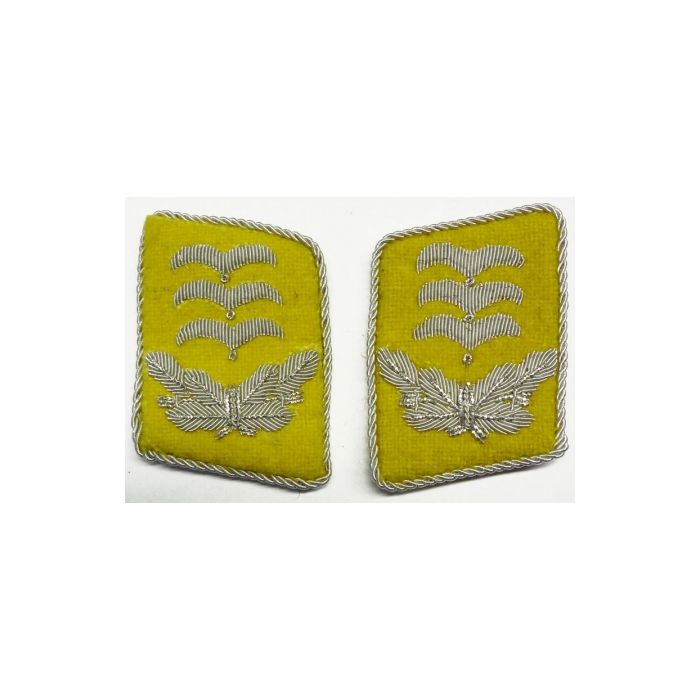 Hauptmann auf gelb - Kragenspiegel der Luftwaffe - REPRO - Art. LW4866