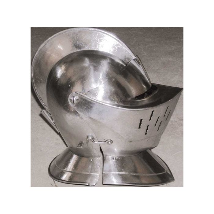 Ritterhelm mit Stahlvisier -  Maße: 26 x 26 x 40 cm - Nr. MA4560