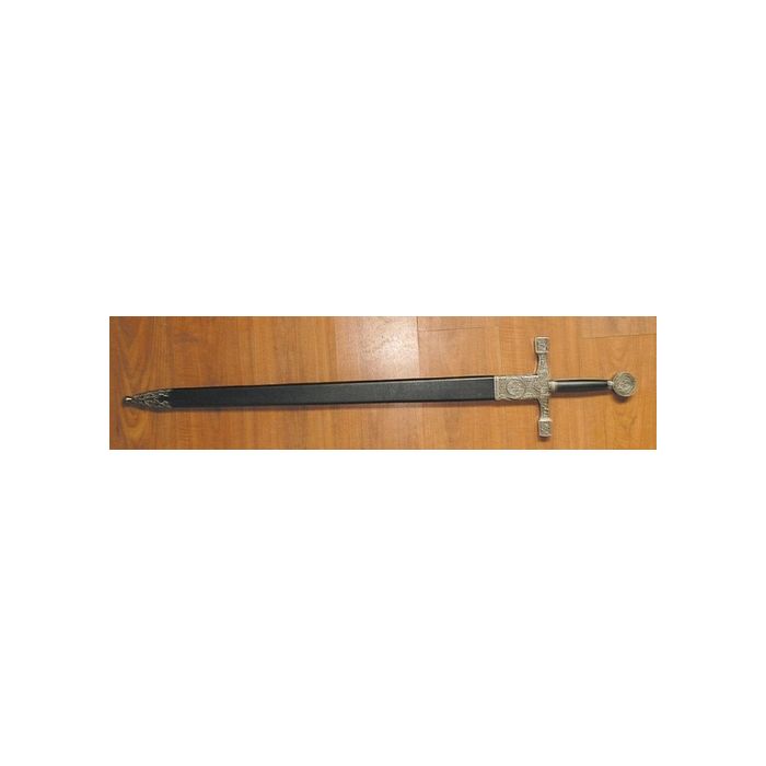 Excalibur-Schwert - verzierte Scheide - Stahl - Länge: 116 cm - Nr. MA4749