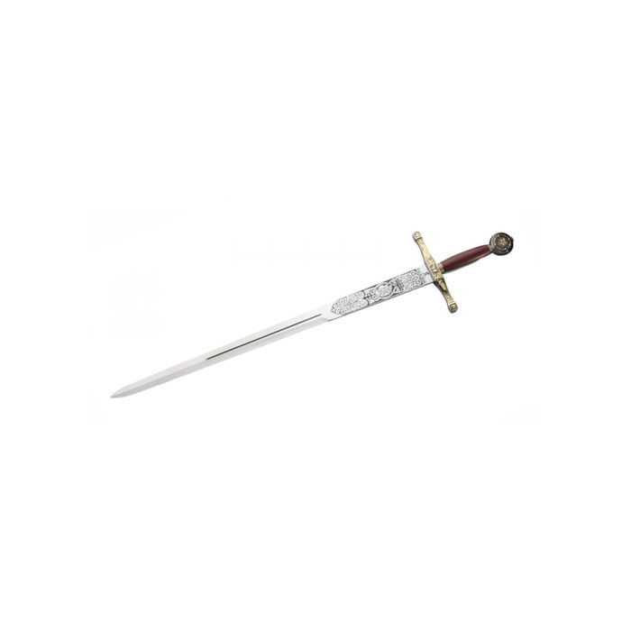 Historisches Schwert Excalibur - REPRO - Klingenlänge: 88 cm - mit Verzierung - Nr. MA4761