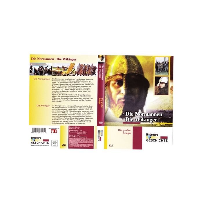 DVD Die großen Krieger - Die Wikinger - Die Normannen - Deutsch / Englisch - Nr. MA5333