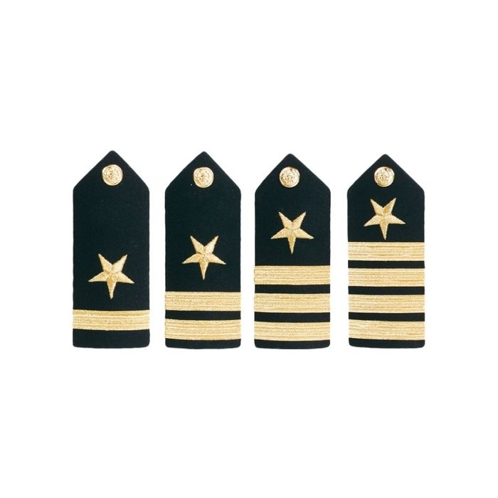 US Navy original Schulterstücke - 1 Streifen - Ensig.Lt. - Nr. NV4880