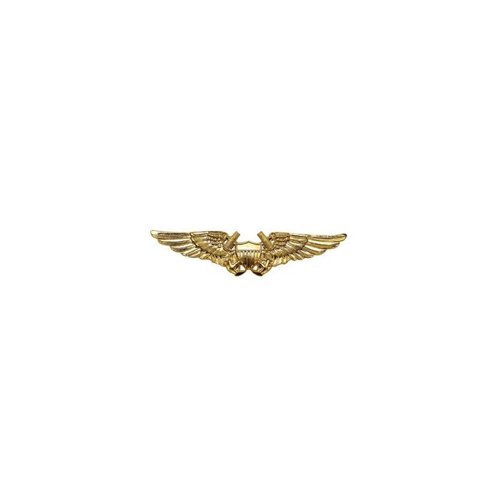 Navy Piloten Schwingen aus Metall - FLIGHT OFFICER - Nr. NV4903