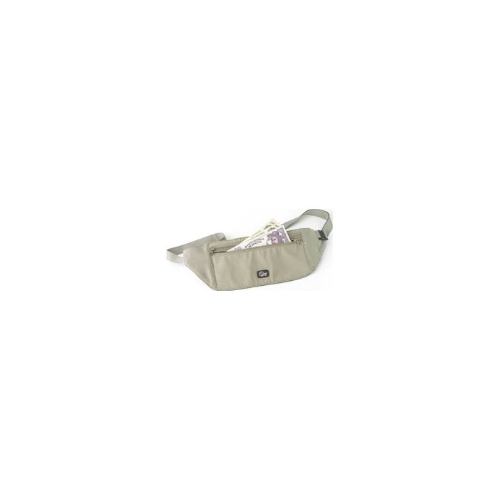 LOWE 2-Wege-Zipper Bauchsafe - Beige - bietet Sicherheit für Wertsachen und Reisepass - Nr. OU4498