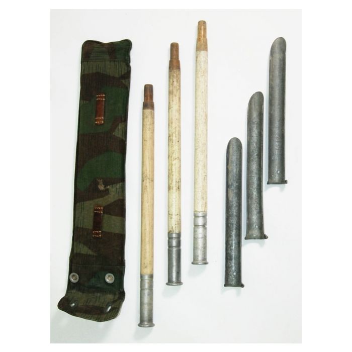2. Weltkrieg Zeltstangen mit Tasche - Nr. OU4781