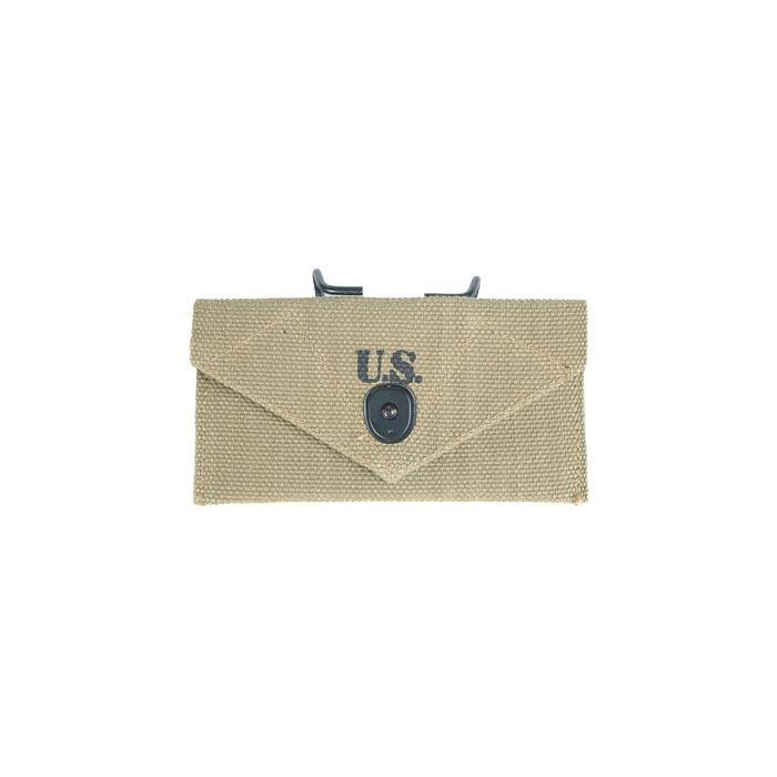 US Verbandszeugtasche M1942 - Reproduktion - Khaki - Material Leinen - Nr. US4363