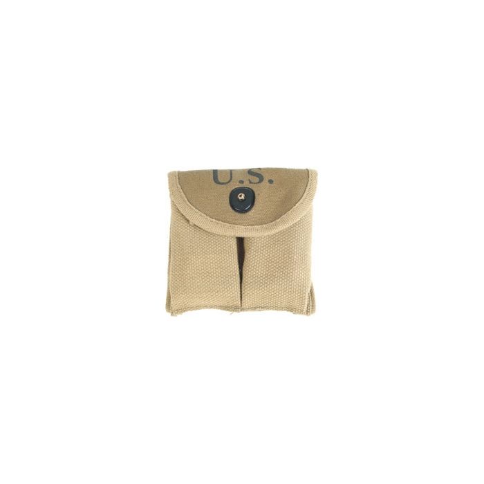 US Magazintasche M30M1 - Reproduktion - Khaki - Material: Leinen - 2-teilig - Nr. US4364