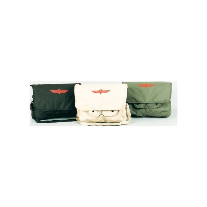 Israelische Para-Tasche - Farbe Schwarz - 100% Leinen/Baumwolle - Nr. US4471