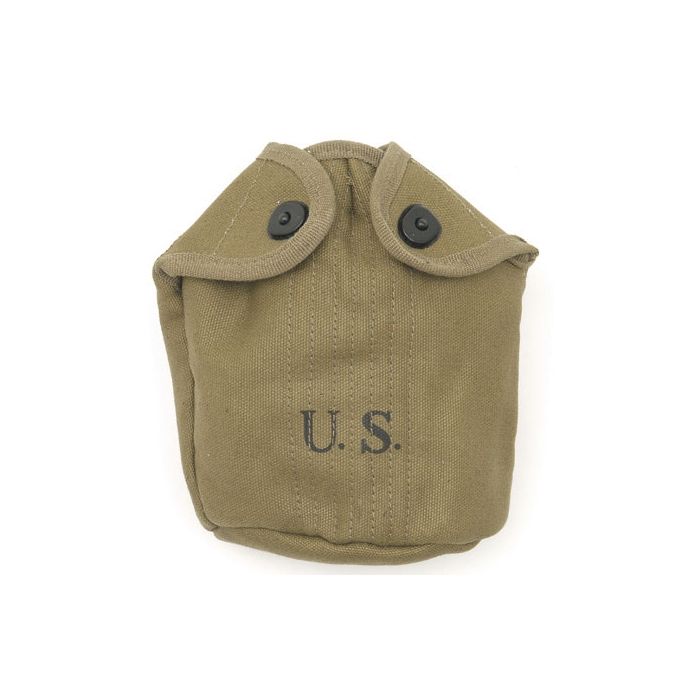 Feldflaschenhülle M1910 - Reproduktion - Leinen - Khaki - Nr. US4732