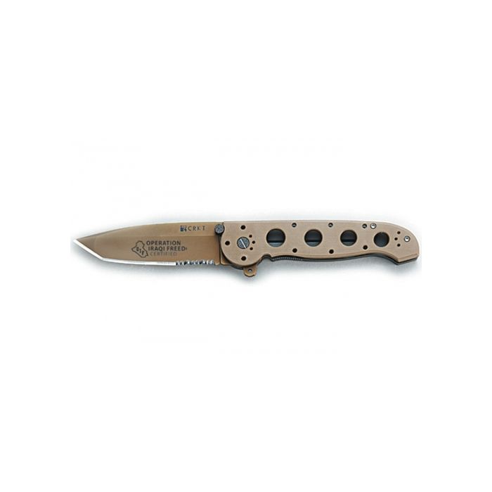 U.S Taschenmesser IRAQI FREEDOM - groß - Titan-Nitrid-Beschichtung, Alugriff - Nr. US4764