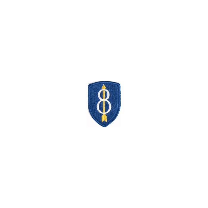 8th DIV. - Stoffaufnäher 