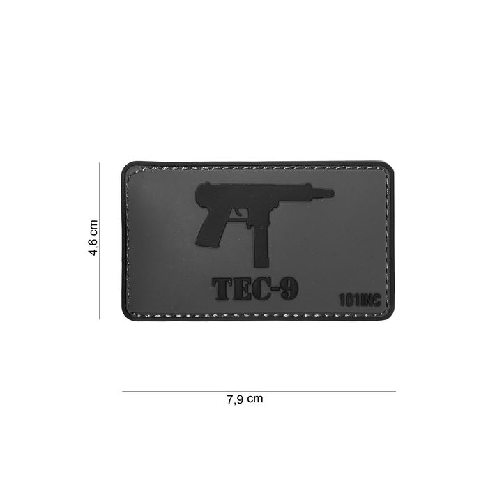 Rubber Patch "TEC-9" | 46 x 79 mm