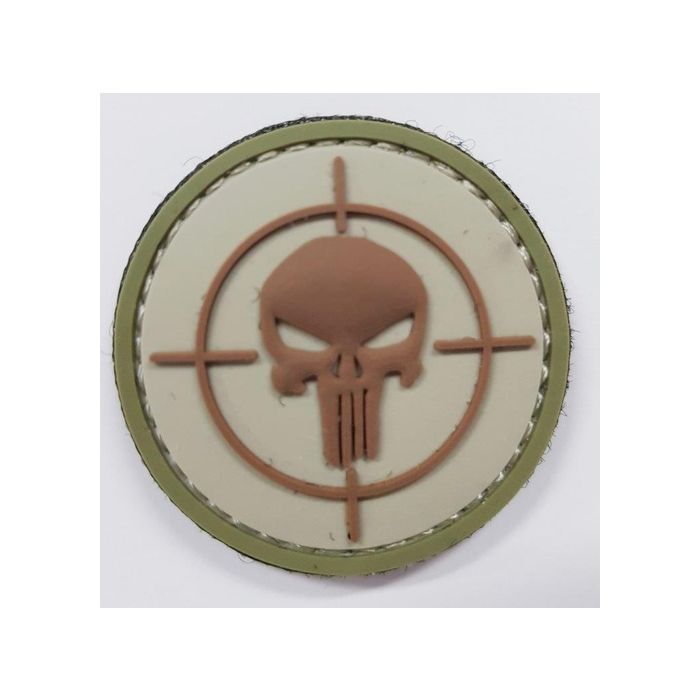Rubber Patch Totenkopf